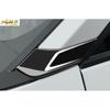 Black Fiber Exterior Window A-Pillar Trim For  Corolla Cross - 2PC New