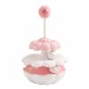 Interactive Cat Toy Flower-Shaped Tumbler Enrichment