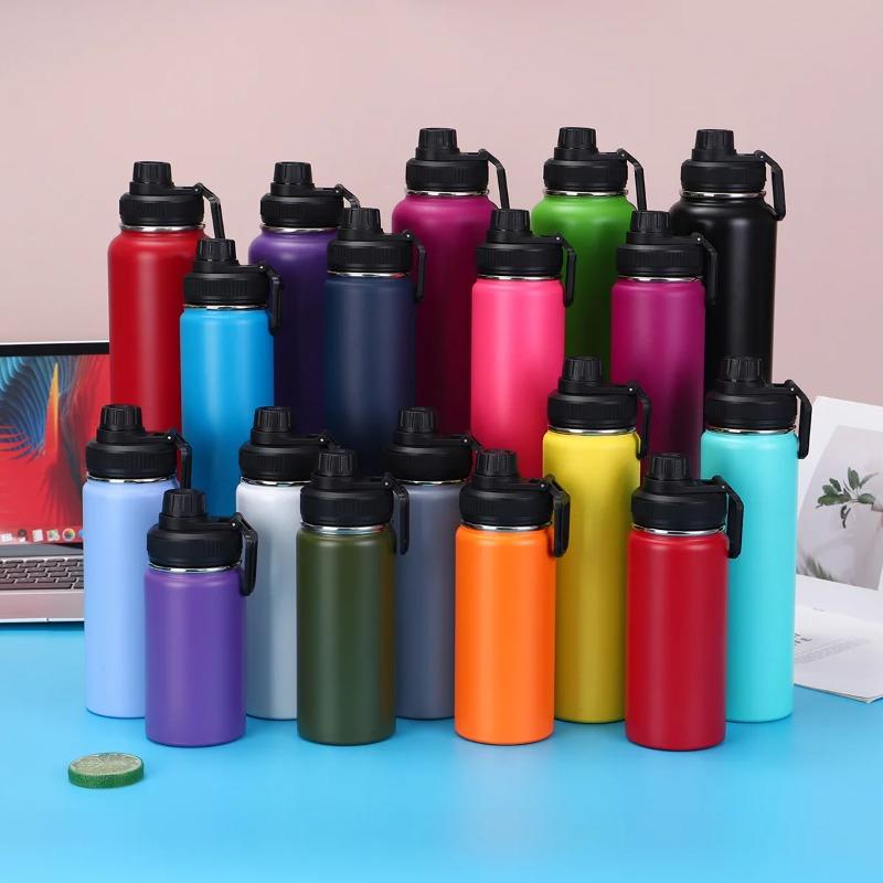 304 Stainless Steel Vacuum Insulated Outdoor Large Capacity Space Bottle Simple Portable Fashionable Sports Water Bottle