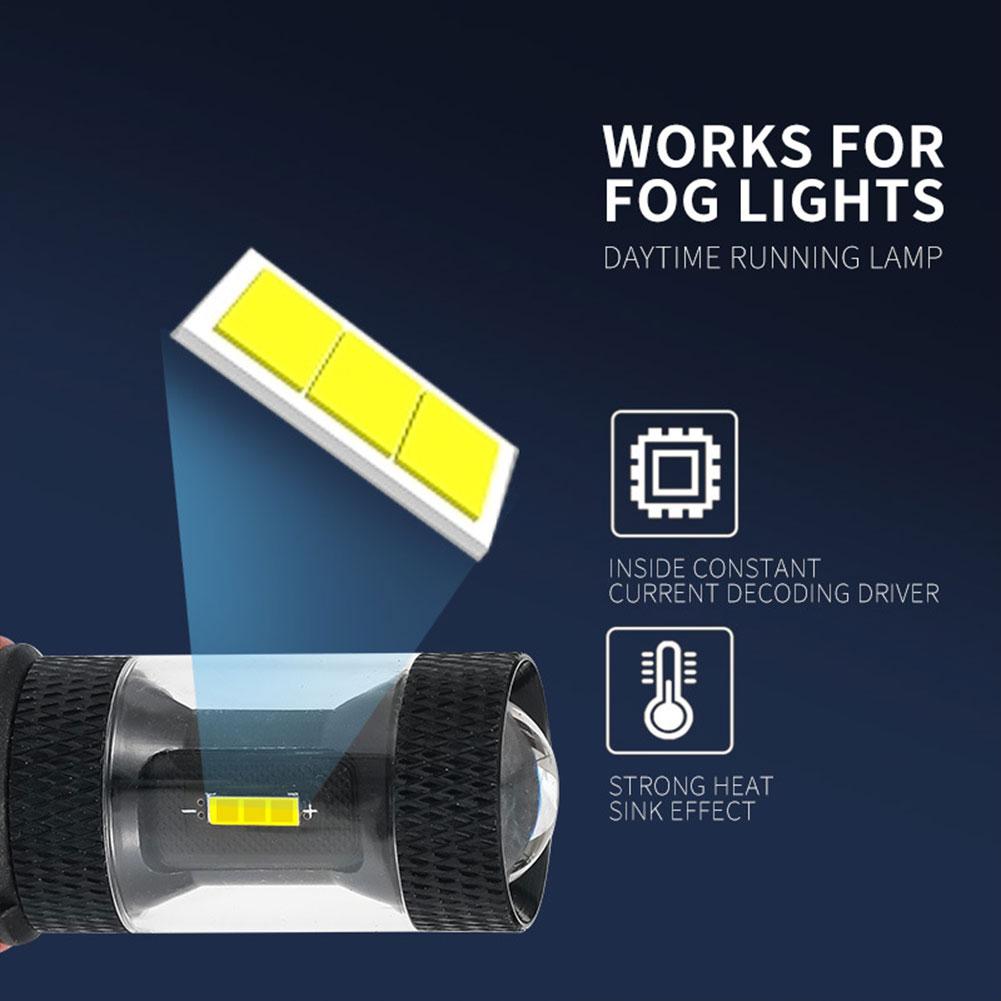 Super Bright 9005 HB3 H11 LED Bulbs H3 H7 H1 H8 9006 HB4 Auto Car Fog Signal Turn Light Driving Lamp White Yellow Headlight Bulb