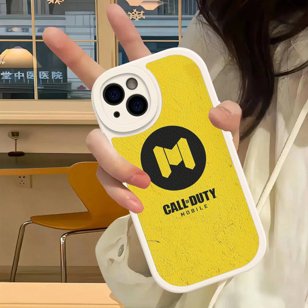 

C-Calls Game Of D-Duty Phone Case For IPhone 16 15 14 13 12 11 Pro Max Plus Leather Cover iphone 12pro