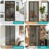 70/90*200cm Mosquito-proof Door Curtain, No-drill Magnetic Partition Curtain, Bedroom and Home Screen Door with Magnetic Closure