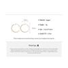 Exaggerated Big Round Full Rhinestone Crystal Hoop Earrings for Women Simple Hyperbole Geometric Circle Earrings Jewelry Gifts