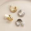 Chic No-Pierce Smooth Ear Clip Earrings for Women – Trendy & Versatile