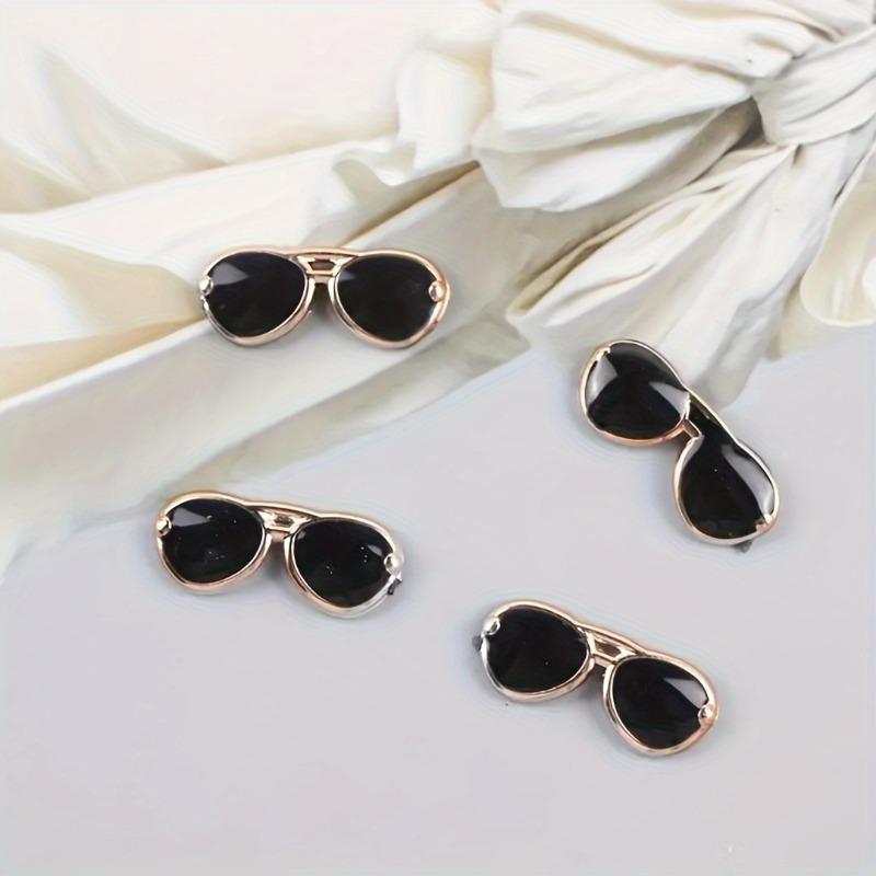 Handarbeiten Mini Brillen Harz Anhänger DIY Brillen Anhänger Zubehör