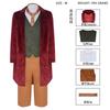 Le Hobbit Bilbo Sacquet Costume Cosplay Halloween Tenue de Jeu de Rôle Cape Style Médiéval et Accessoires