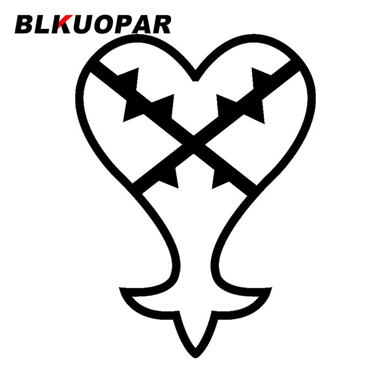 BLKUOPAR For Kingdom Hearts Heartless Car Sticker Funny Occlusion Scratch Decal Waterproof Laptop Windshield Vinyl Car Wrap