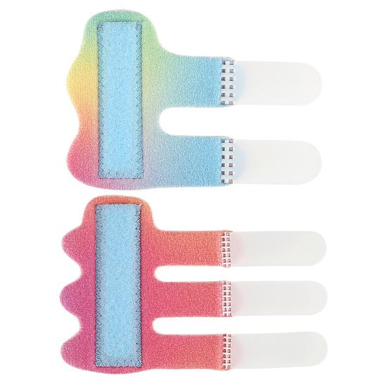 Finger Splint Adjustable Finger Support Brace Universal Finger Stabilizer Broken And Trigger Finger Straightener for Arthritis Sprain Pain Relief
