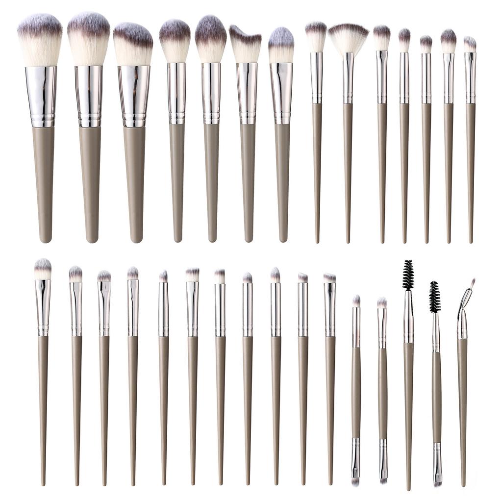 20/30 Piece Set Beauty Tools Combination Large Set Makeup Brushes Beauty Egg Powder Puff Washing Bowl