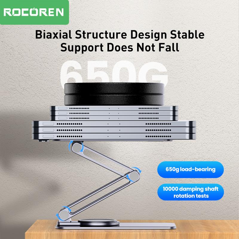 Tablet  Holder 360° Rotatable Desk Mobile Phone Stand Foldable Metal Holder Support For iPhone Samsung Xiaomi iPad Holder