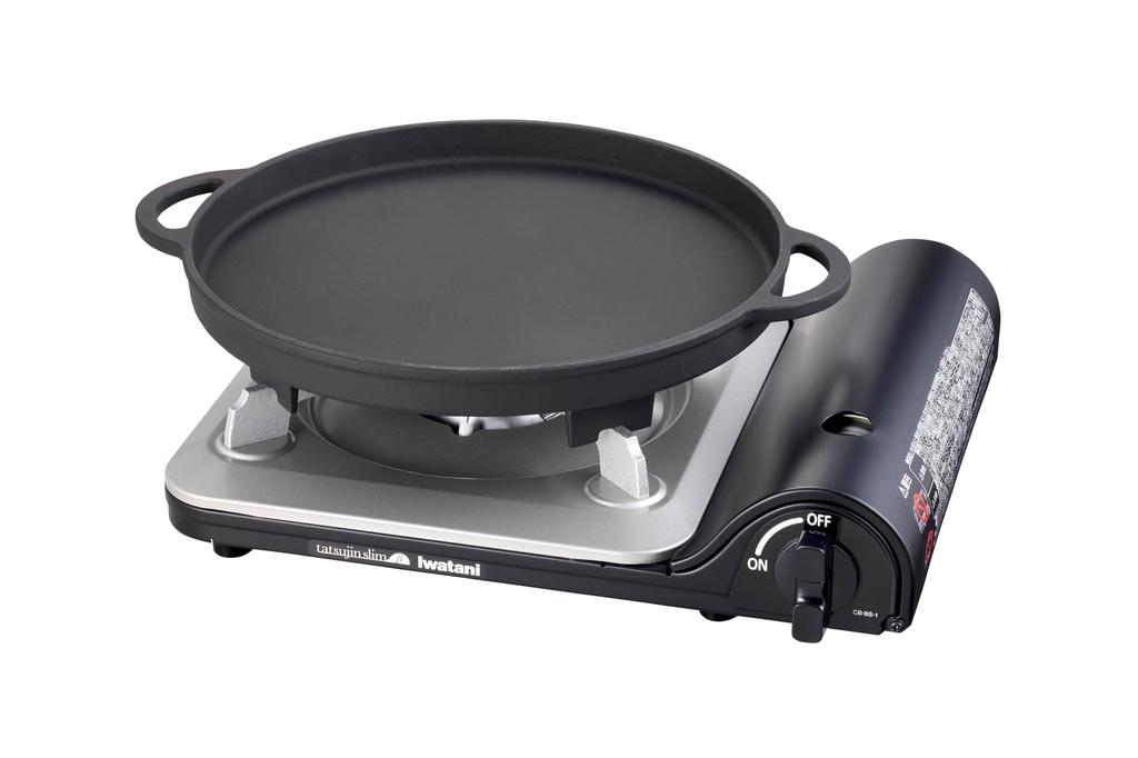 Iwatani Iwatani Steak Iron Plate, Cast Iron, CB-A-STP