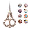 Sewing Embroidery Scissors Vintage European Design Shear for Fabric Weaving   Stitching Paper Cutting