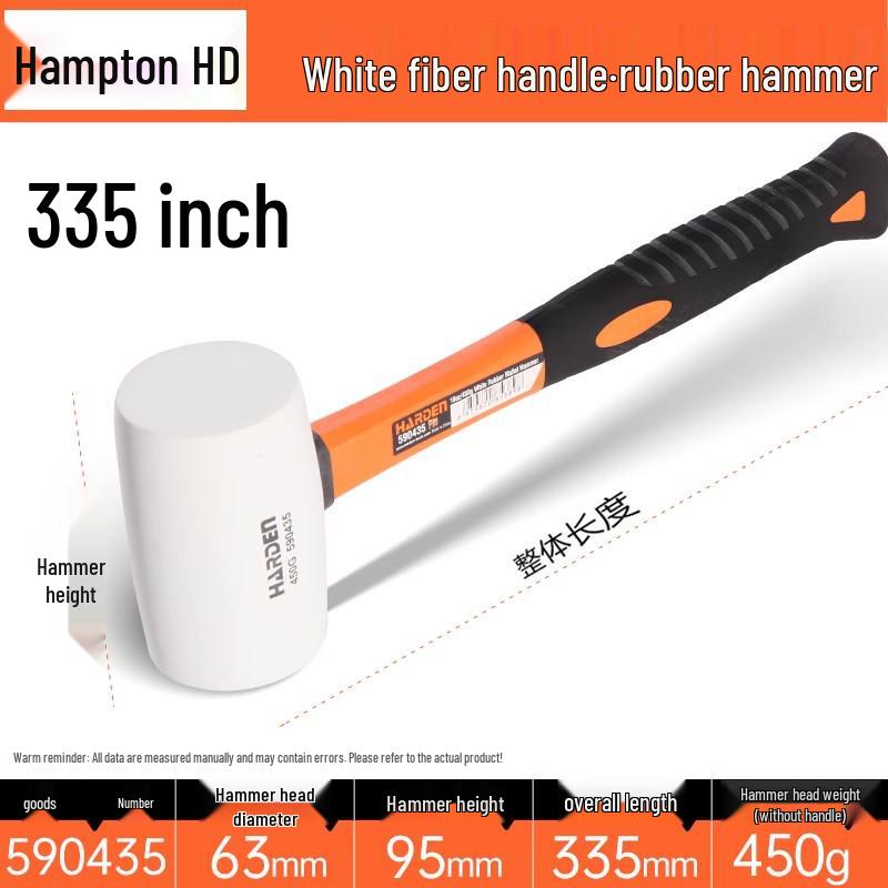 Handon Gummihammer ohne Rückschlag für die Fliesenverlegung