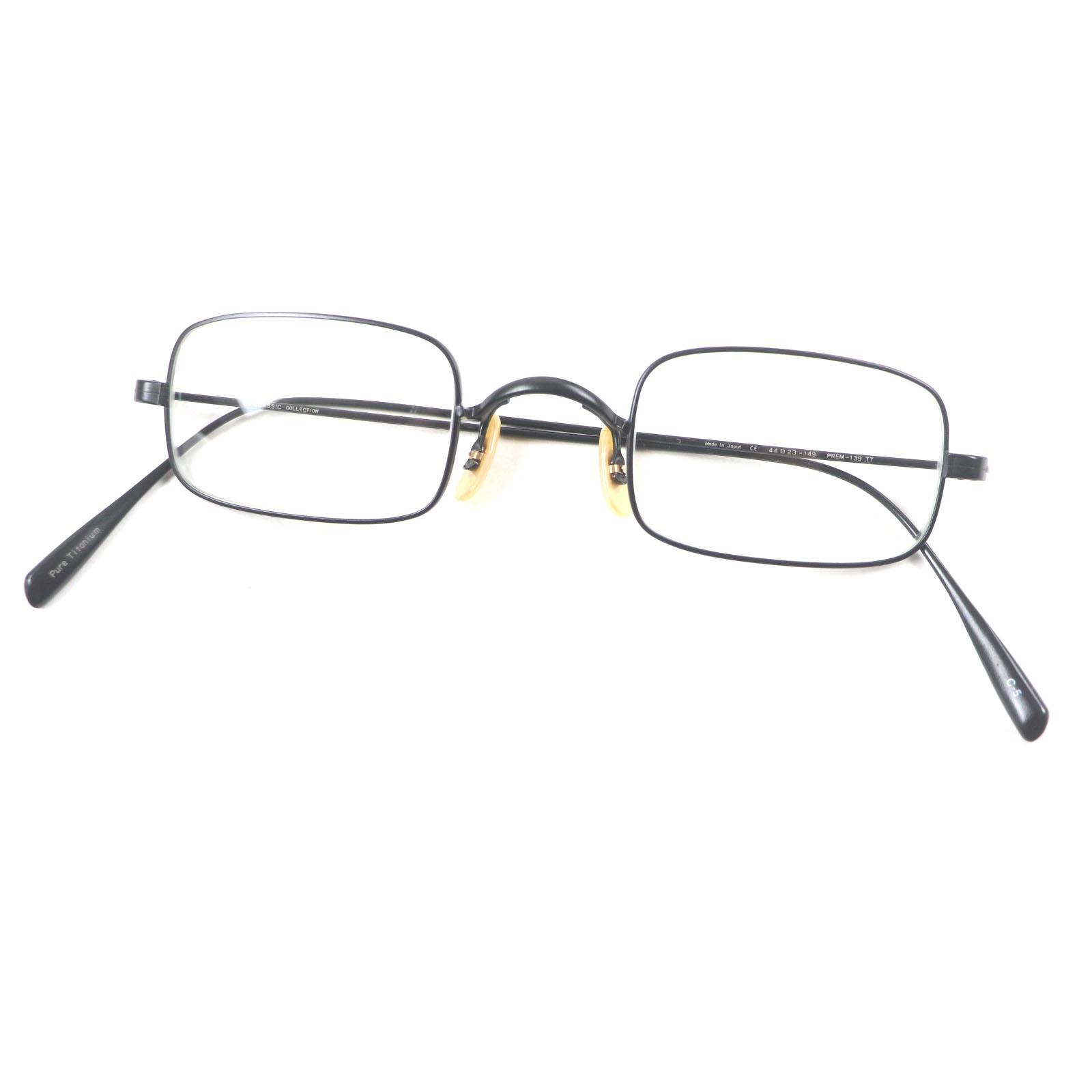 

Pristine BJ CLASSIC COLLECTION Glasses Current product black Titanium PREM-139 Used