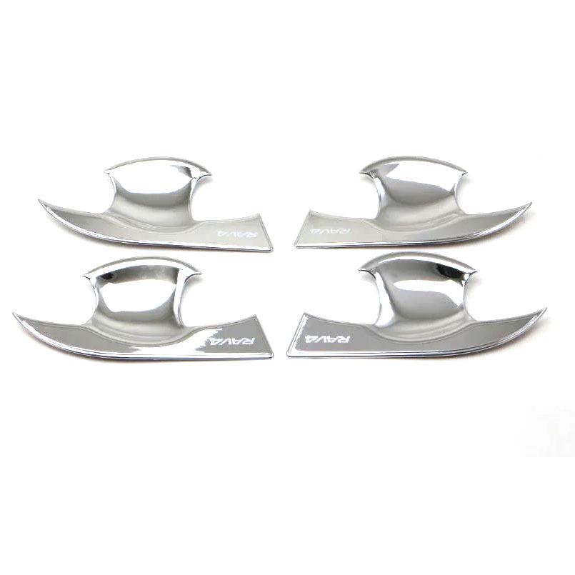 Compatible with 15-19 Toyota RAV4: Rearview Mirror, Door Bowl, Interior Handle, and Trim Accessories