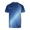 Quick-Dry Stretch Breathable Sports Short Sleeve T-Shirt Unisex Tops Starry-Blue C2CA53Z726
