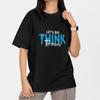 Motivational T Shirt Lets Big Think To Happy Positive Quote Tee Gift Unisex