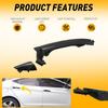 Exterior Door Handle Rear Passenger Side For 2011-2016 Hyundai Primed Elantra