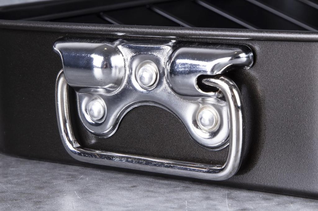 Baking pan with rack 41.5x32cm BERLINGER HAUS Shiny Black BH-7849