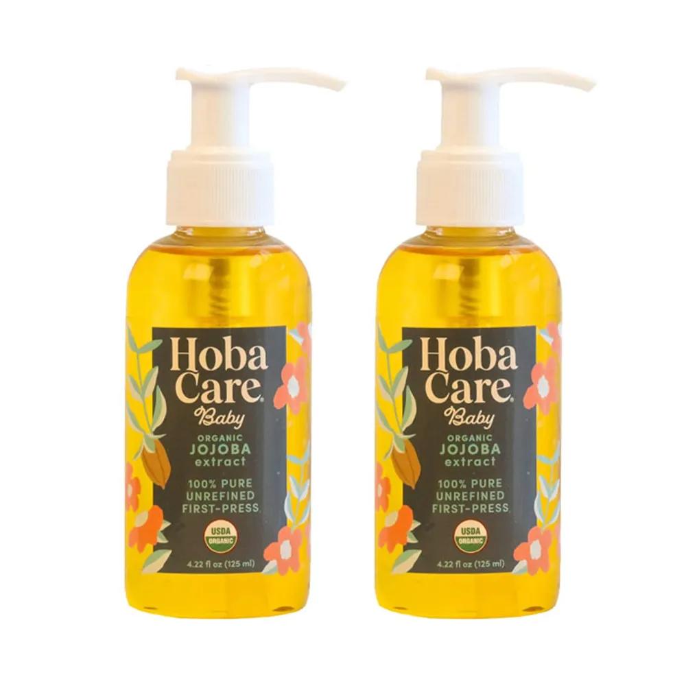 The Jojoba Company 100% Органическое детское масло жожоба 125 мл x 2 / The Jojoba Company, Hobacare Детское масло жожоба