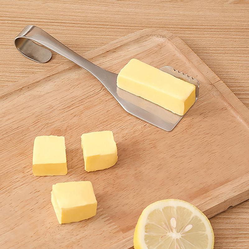 Stainless Steel Butter Cutter Cheese Jam Spreader Wipe Cream Cutter Utensil Multifunction Butter Bread Knife Kitchen Gadget Tool