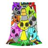 Sprunki Incredibox Game Throw Blanket for Couch  Soft Fuzzy Plush Blanket 50x60 Inch Multiple Sizes Bedspreads for All Seasons
