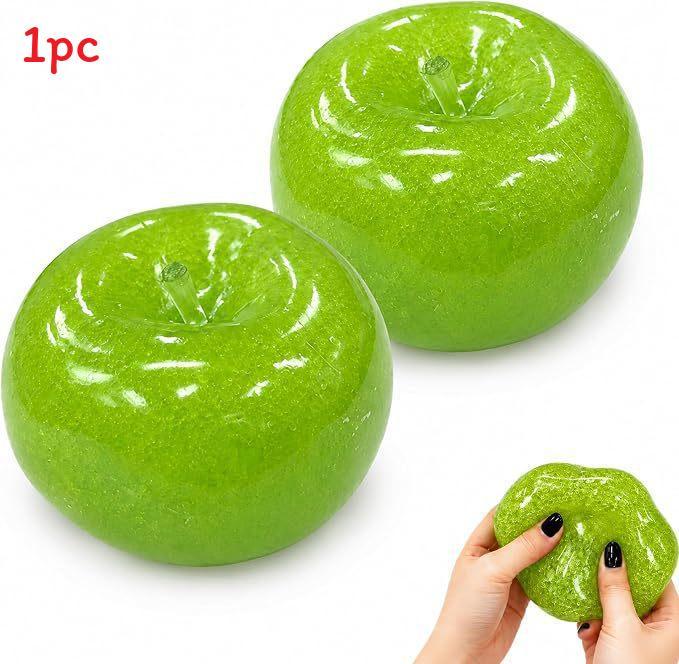 Apple Ice Sand Stress Relief Toy With Slow Squeeze For Sensory And Emotional Development