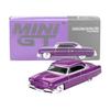 MINI GT Scale 1954 Lincoln Capri Hot Rod Metallic Purple Finished Product 1/64 (Left-Hand Drive)