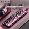 87/104-Key Mechanical Keyboard with Blue/Black/Red/Brown Switches - E-sports Gaming & Typing Desktop/Laptop Wired Universal