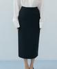 Lucirju Round Jacket + Lace Skirt Set (Black)