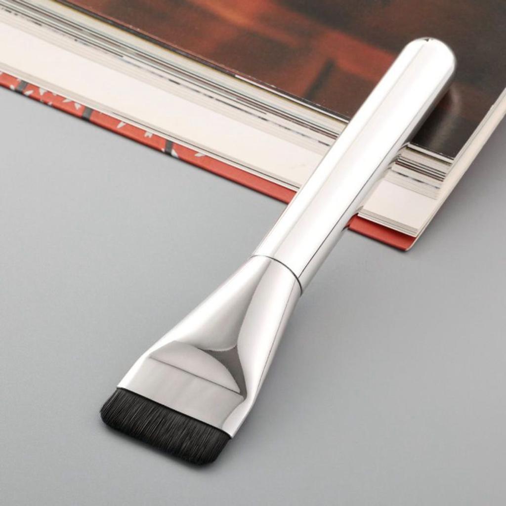 Line Facial Mask Brush No Powder Ultra-thin Flat Head Foundation Brush No Trace Light Base Soft Makeup Brushes Primer Beauty Tool