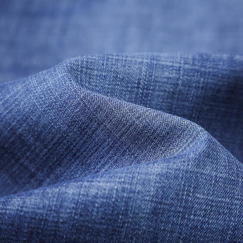 Yiliteng Herren Business Casual Knitterfreie Stretch-Denim-Jeans