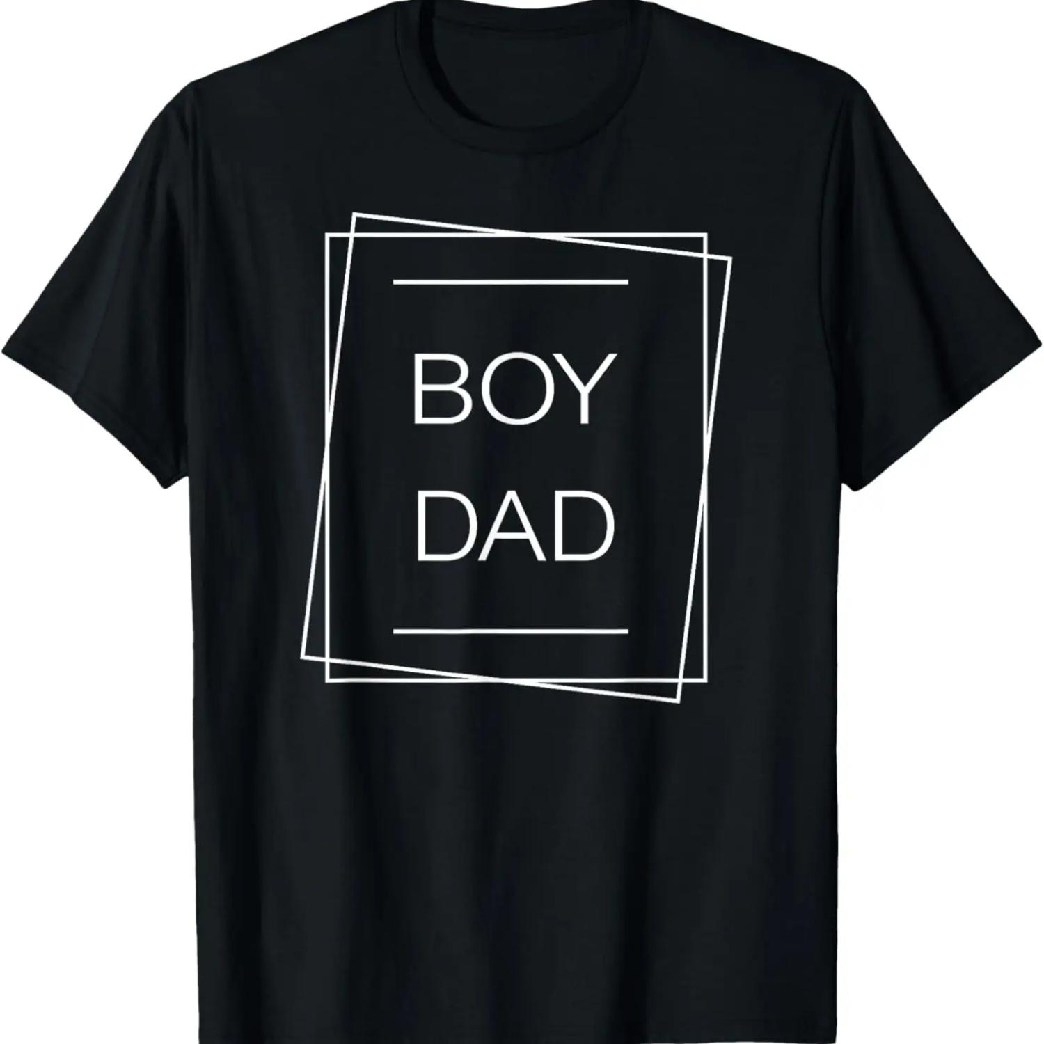 

Father of Boys, Proud New Boy Dad T-Shirt XXXXXL чорний