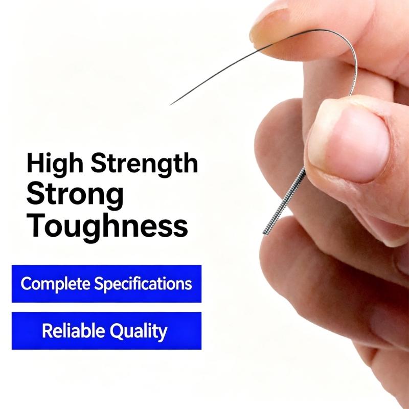Heavy Duty Car Windshield Washer Jet Cleaning Needle With Smooth Tip Suitable For Removing Blockages From Wiper Nozzles