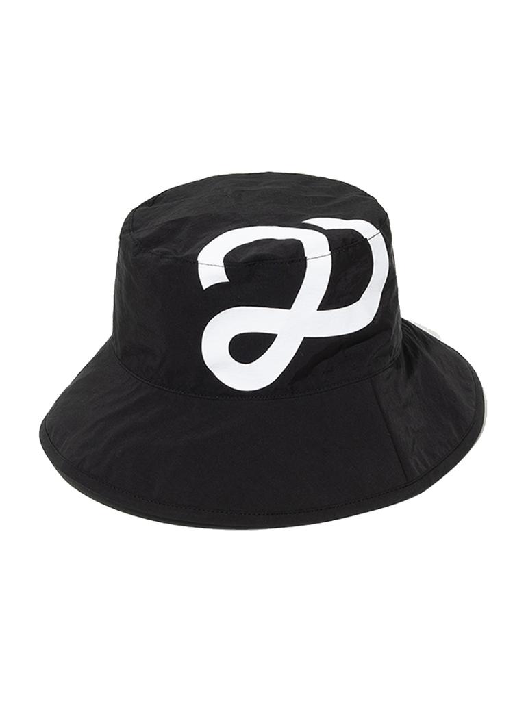 20TH HOLE 20 Symbol Logo Reversible Bucket Hat [Black]