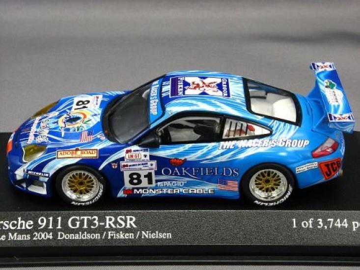 Minichamps DP Porsche 911 Mans Finished Model 1/43 GT3-RS (No. 81/Le 2004)
