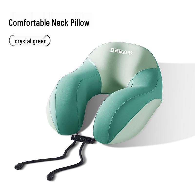 U-Shaped Memory Foam Travel Neck Pillow for Cervical Support Standard