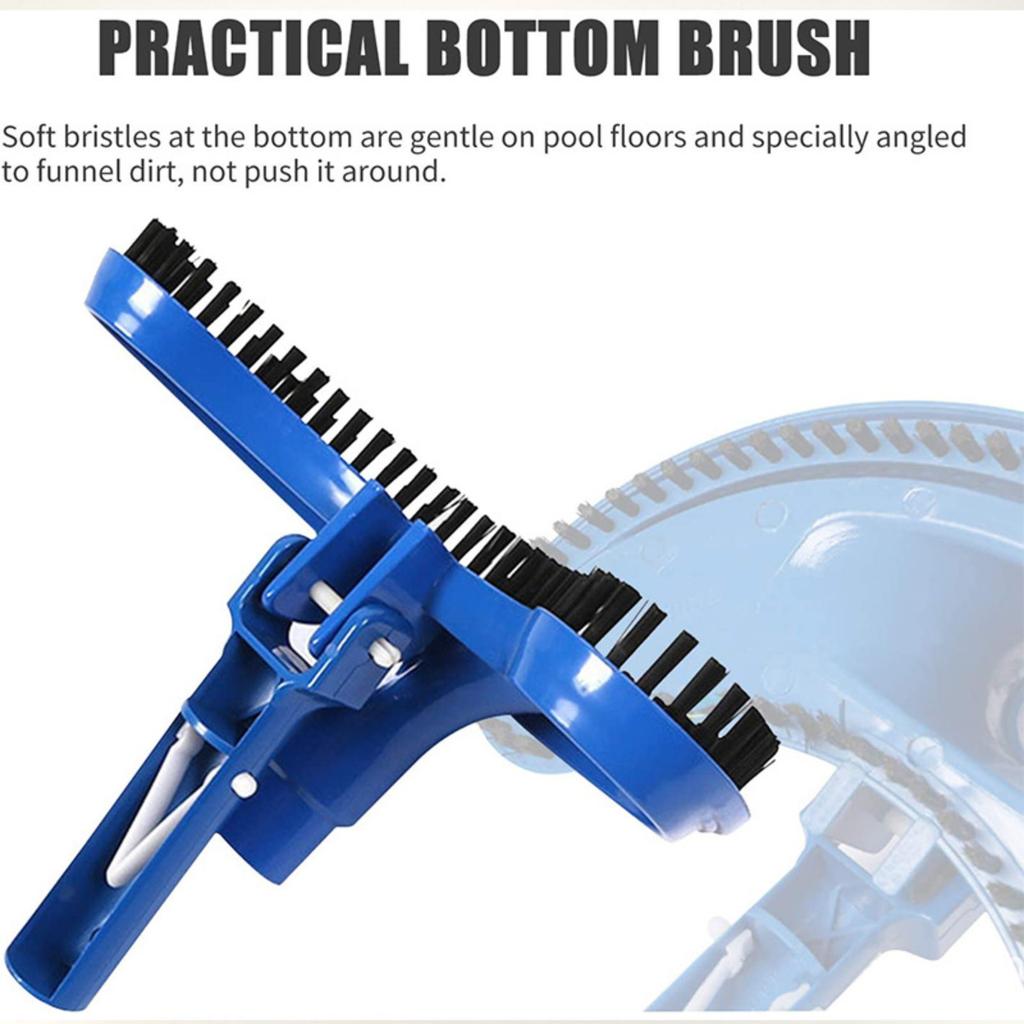 Swimming Pool Cleaning Tools Vacuum Brush Suction Head With Filter Bag