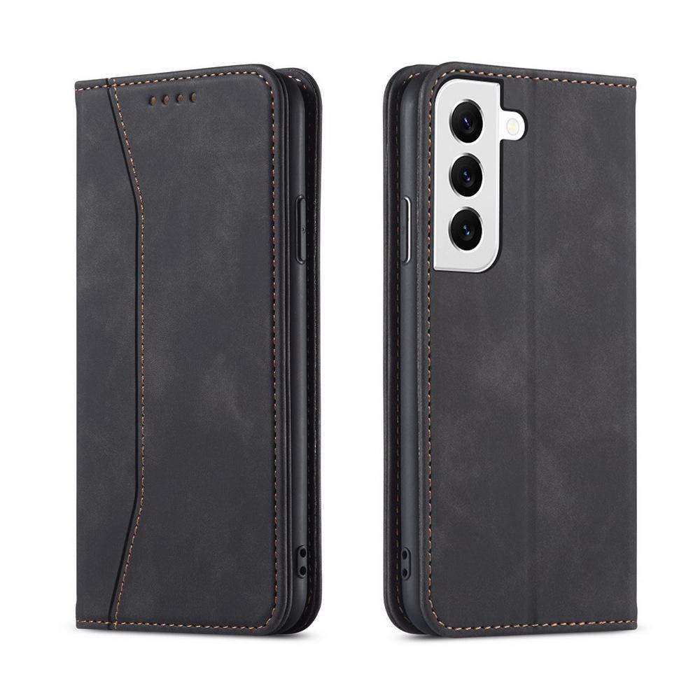 Samsung S24 Leather Case, A15/A54 5G Magnetic Flip Cover, A14/A35 Protective Cover with Magnetic Suction.