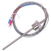 1/2 NPT Waterproof Stainless Steel K Thermocouple Sensor Pt100 Probe 50mm 100mm 150mm 200mm PID Temperature Controller 2M Wire