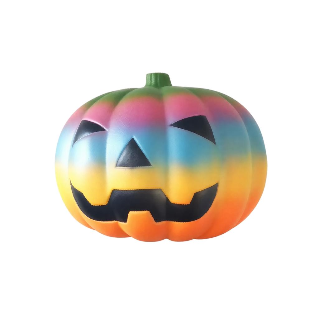 Großes langsames Rückprall-Kürbisspielzeug Halloween-Thema Stressabbau Weiches Quetsch-Dekor für Zuhause Büro Schule Party