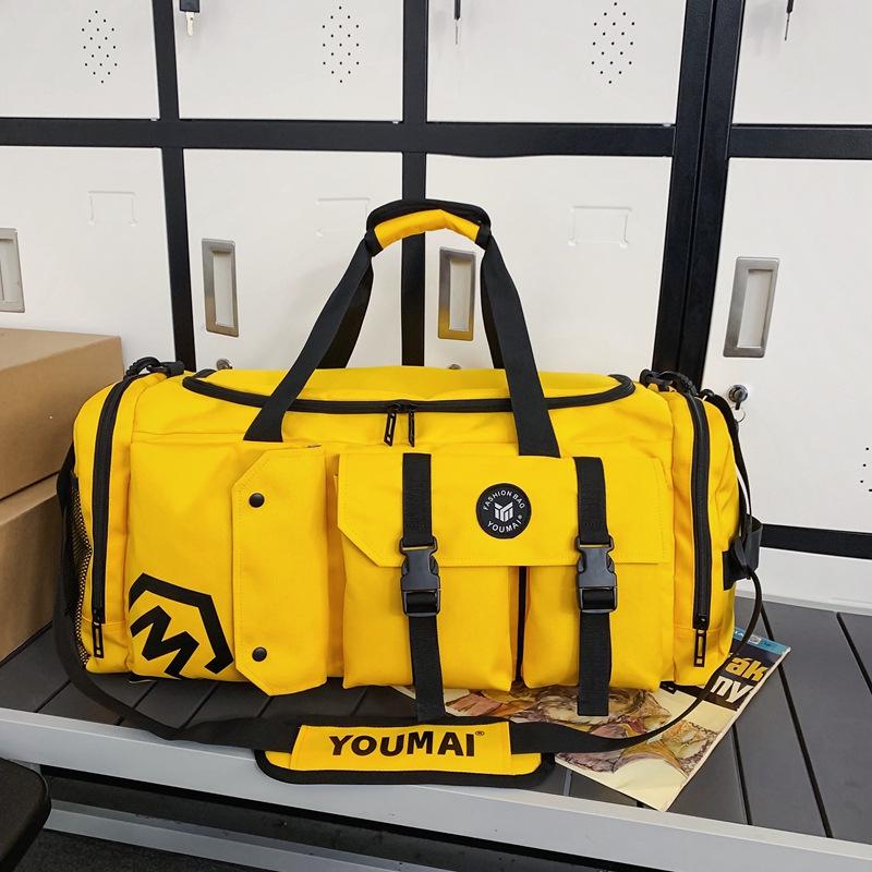 2023 Multicolor Large-Capacity Versatile Travel Backpack & Gym Bag