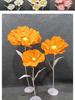 Giant Handmade Poppy Aisle Flowers for Wedding Background Decoration