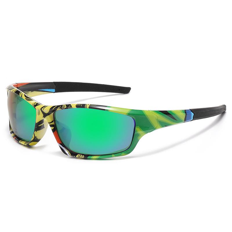 

Outdoor Cycling Windproof Sports Sunglasses Box Camouflage Cycling Sunglasses Driving Glasses 620