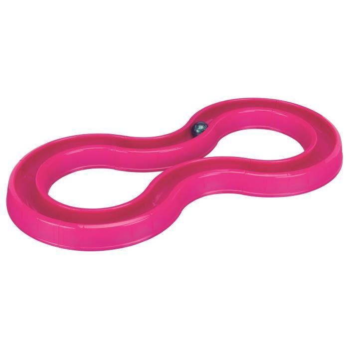 TRIXIE Flashine Ball Race Cat Toy - 65 X 31 Cm - Pink