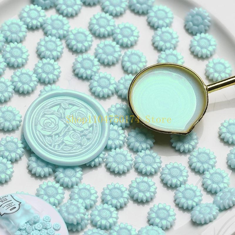 Flower Wax Seal Beads for Gift Wrapping Envelope DIY Art Craft top sale