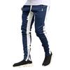 Trousers Contrast Stitching Comfortable Male Clothing Men Skinny All Match Sports Pants for Gyms