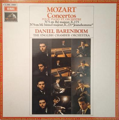 LP Record DANIEL BARENBOIM ENGLISH CHAMBER O  Mozart Concertos Pour Piano Et Orc C06901964 LA VOIX DE SON 1981 France Classical Used