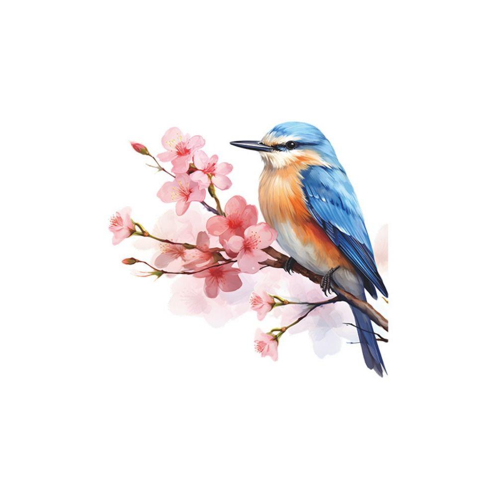 

Removable Branches Bird Switch Stickers Easy to Paste Self-Adhesive Wall Decals Wallpaper style 1