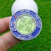 Golf Putting Alignment Aid Level Slope Indicator Portable Training Tool for Beginner Golfers Daily Practice Use